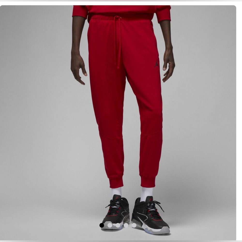 NIKE Jordan Dri-FIT Sport Crossover Men's Jogger |Gym Red/Black | DQ7332-687 | S - Picture 3 of 12
